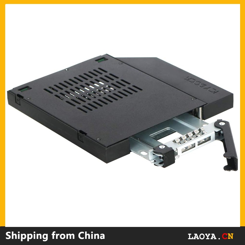 ICY DOCK 2.5" SSD / HDD Hot-Swap SATA Mobile Rack for 12.7mm Slim CD / DVD-ROM Optical Bay | ToughAr