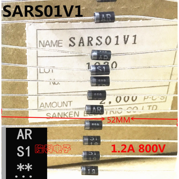 5pcs Quick Recovery Diode RM4A AL01ZWK AL01Z SARS01V1 SARS01 RU3A AL01Z LZ RK46 RG4C RM10Z RM10ZV1 S