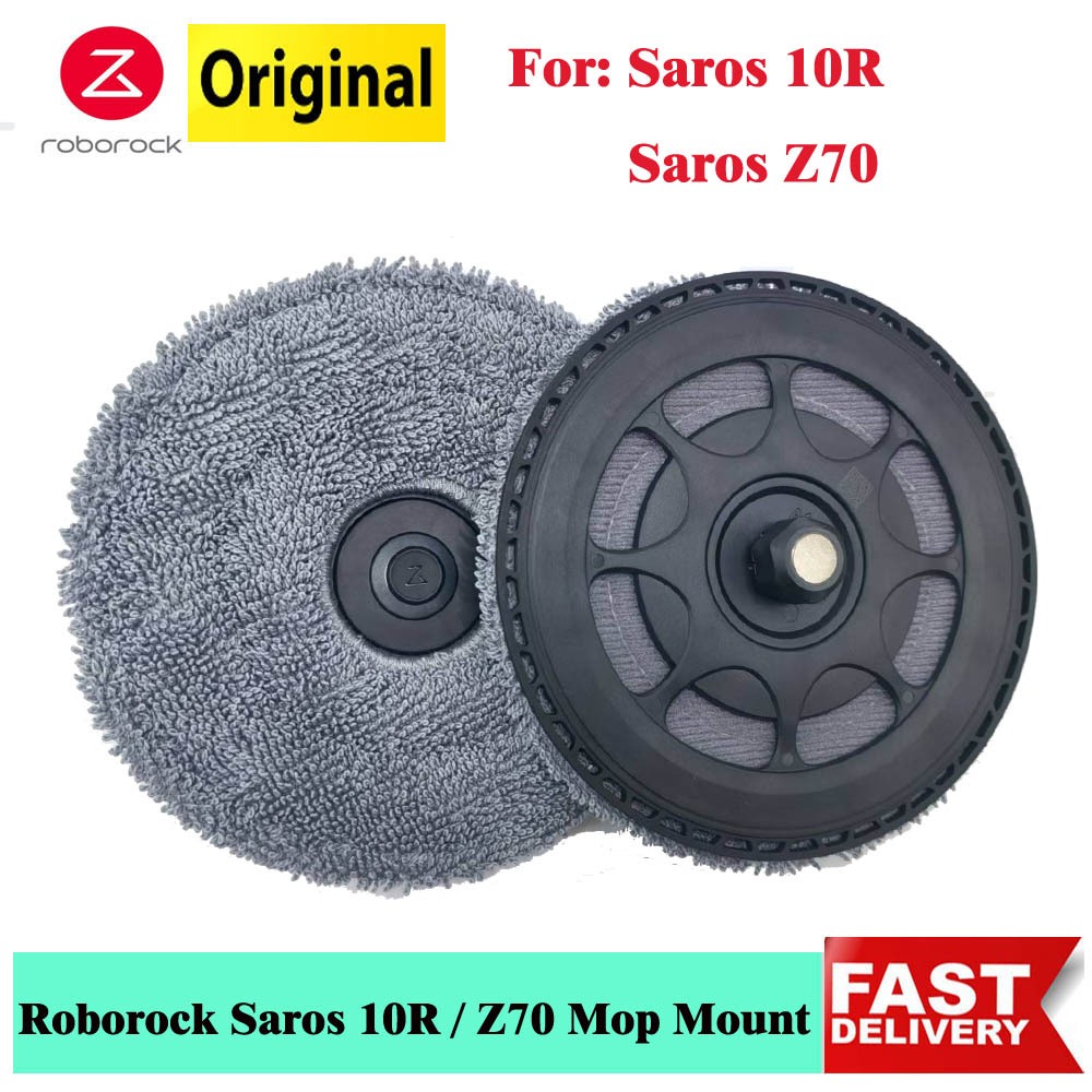 Original Roborock Saros 10R Mop Mount อุปกรณ์เสริมสําหรับ Saros Z70 หุ่นยนต์เครื่องดูดฝุ่น Mop ถาดอะ