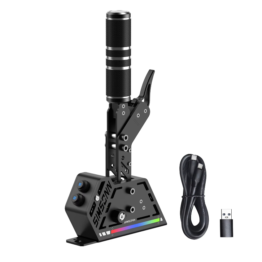 SIMSONN SQ Pro Sim Racing Shifter RGB Racing Simulator ลําดับ Shifter High-precision Hall Sensor shi