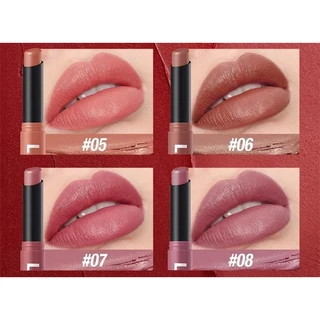 12 สี Matte ลิปสติก Non-Stick Cup Long-Lasting Velvet Finish ลิปสติกปากกา Smooth Matte Lip Color กันน้ํา Non-Fading