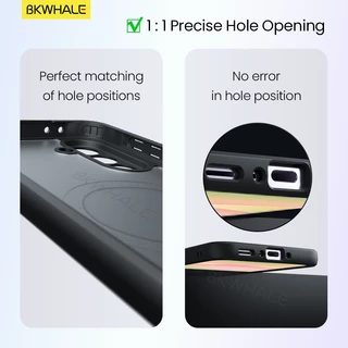 SAMSUNG BKWHALE 360° หมุนแม่เหล็กยึดเคสโทรศัพท์สําหรับSamsung Galaxy A57 A37 A17 A07 A56 A36 A26 A16 A06 A55 A54 A35 A34 A25 A24 A15 A14 M55 M06 M16 M36 F56 F16 F16 กรณี