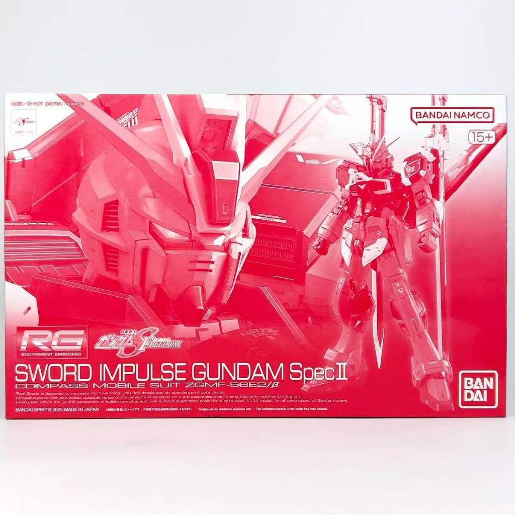 BANDAI RG 1/144 Sword Impulse Gundam Spec II PREMIUM BANDAI Model Kit