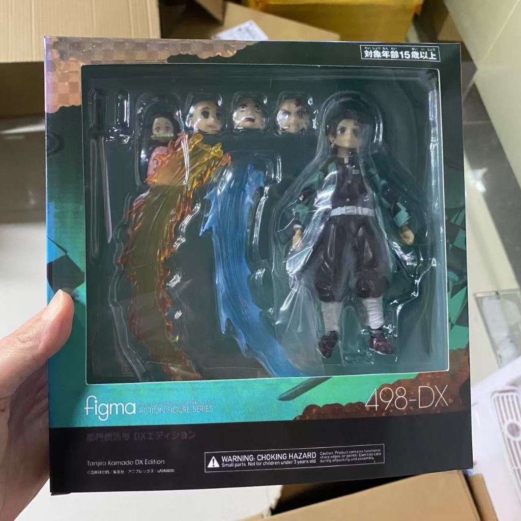 Anime Demon Slayer Kimetsu ไม่มี Yaiba Kamado Tanjirou Figma 498 DX # Action Figure Pvc ของเล่น