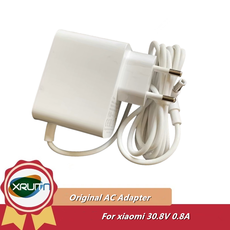 BLJ24W ดั้งเดิม308080P-V 30.8V 0.8A 24.6W เครื่องดูดฝุ่นมือถือไร้สายอะแดปเตอร์ AC สําหรับ MI xiaomi 