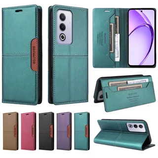 เคสซัมซุง Case for Samsung Galaxy A07 A17 A27 A37 A57 A06 A16 4G A26 A36 A56 5G A15 A35 A55 A04 A04s A14 A34 A54 A13 A23 A53 A73 เคสโทรศัพท์หนังฝาพับพร้อมช่องใส่บัตรสําหรับ Splice Color PU Leather Magnetic Flip Cover Wallet ซองมือถือ ฝาพับหนัง YG01