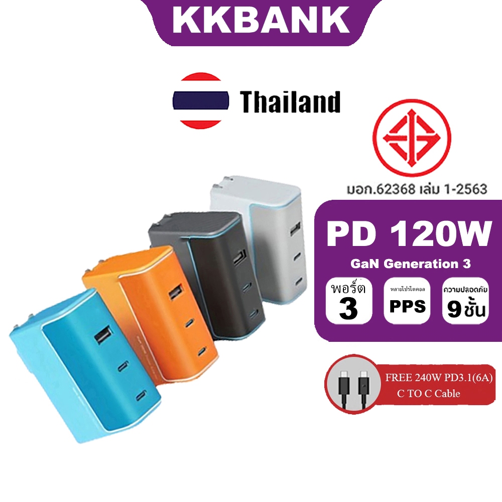 ZIM CUKTAKE AD1003 NO.10 GaN 120W Super Energy Fast Charger