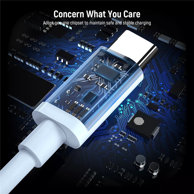 C ถึง C 60W ชาร์จ 10Gbps USB C 3.1 Gen 2 สาย 4K 60HZ เอาต์พุตวิดีโอ PD Fast Charging Type-C ถึง Type-C สําหรับโทรศัพท์มือถือแท็บเล็ตแล็ปท็อปแบบพกพา Monitor - รูปที่ 5