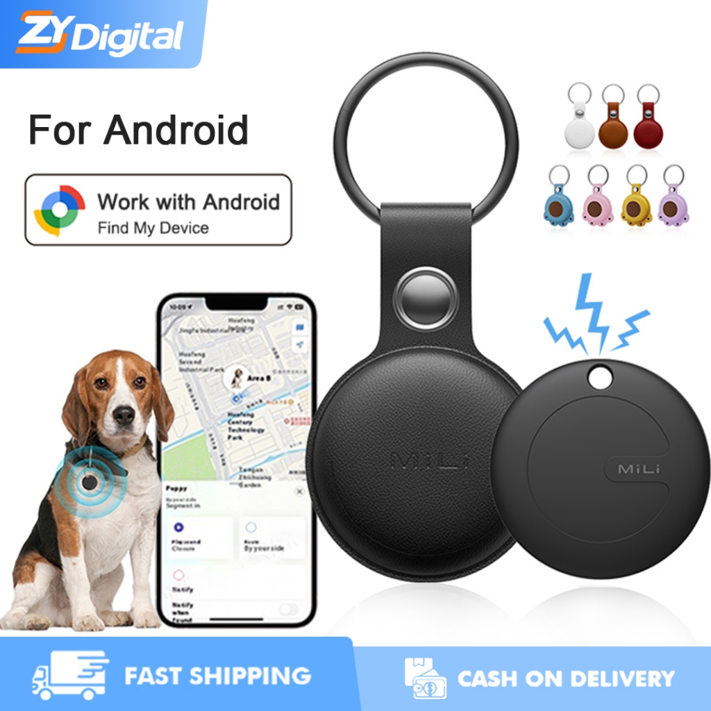 MiLi MiTag GPS ตัวติดตามบลูทูธ ทํางานกับ Android APP Google ค้นหาอุปกรณ์ของฉันตําแหน่งที่ถูกต้องสามา