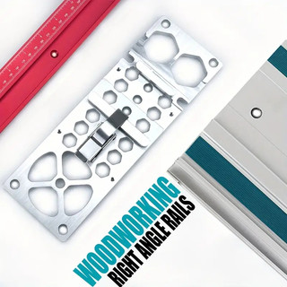 Woodworking Track Saw Square Right Angle Circular Saw Guide Rail 90 Degree Electric Circular Saw Track Angle Stop Track Saw Square Accessories