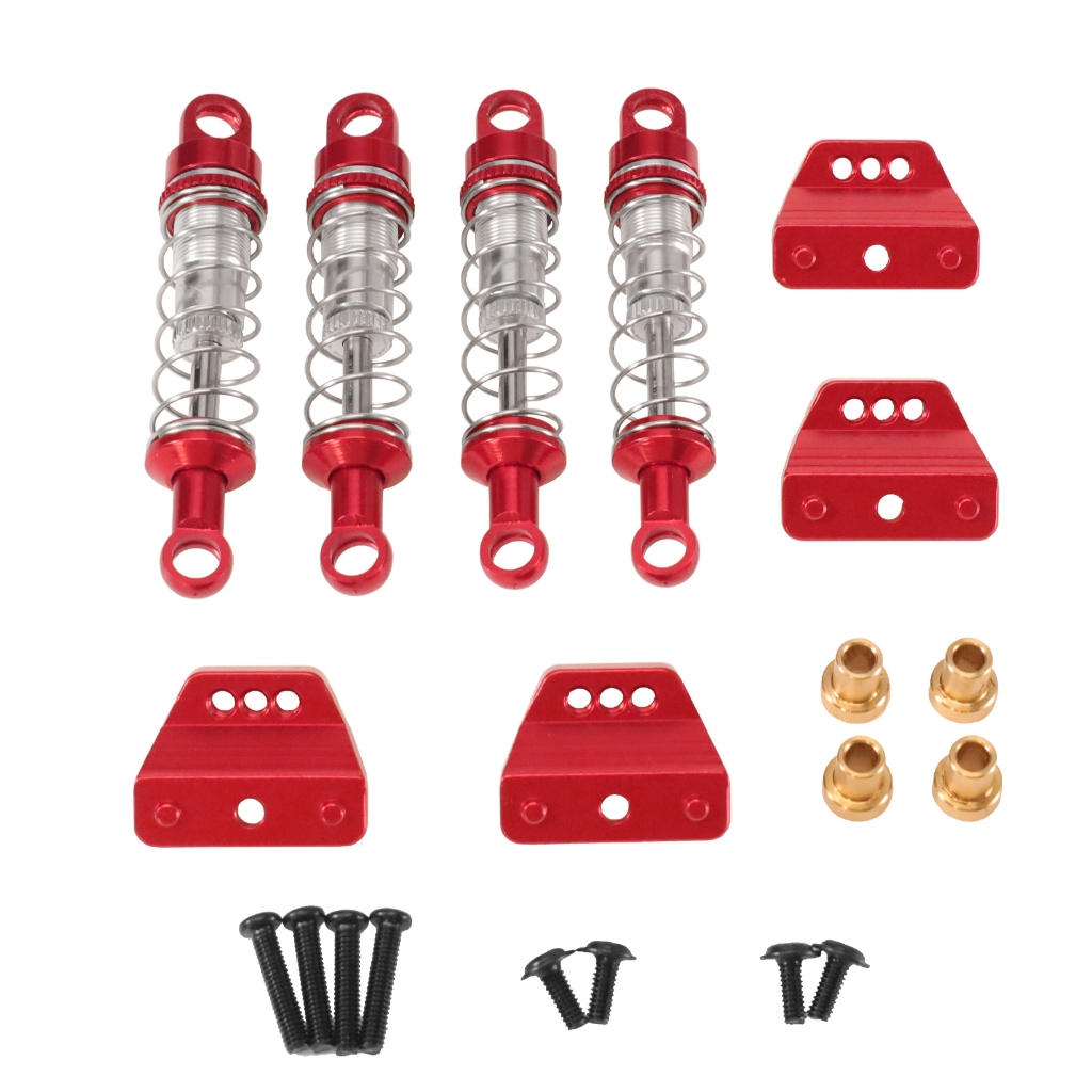 สําหรับ MN 1/12 D90 MN78 MN168 MN99sV2 MN98V2 MN300 RC รถ Suspension Bracket โช้คอัพไฮดรอลิกอัพเกรดโลหะน้ํามันโช้คอัพอะไหล่
