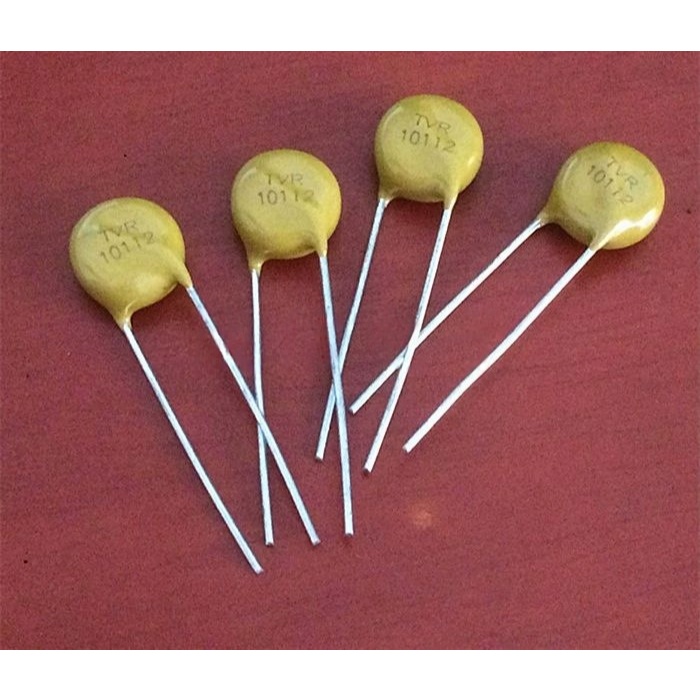 ((1 ชิ้น) ชิ้นส่วนอิเล็กทรอนิกส์ตัวต้านทานภูมิแพ้แรงดันไฟฟ้า TVR10112 TKS TVR10112KSV เส้นผ่านศูนย์ก