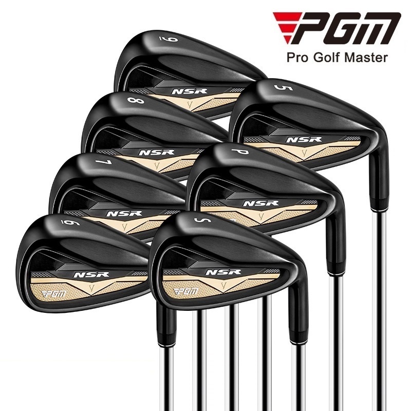PGM GOLF NSR V เหล็กกอล์ฟชาย เบอร์ 5 6 7 8 9 PW SW เทคโนโลยีดูดซับแรงกระแทก จุดศูนย์ถ่วงต่ำ TIG056