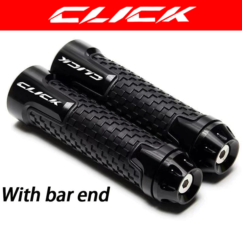 เหมาะสําหรับ Honda CLICK 160 150 ปลอกแฮนด์ CLICK V3 V2 V1 CLICK 125i ที่จับการปรับเปลี่ยนรถจักรยานยนต์ปลอกยาง