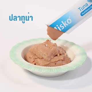 【10 แพ็ค】Misko สติ๊กแมว 15g ✨ขนสวยผิว 3 รสทูน่า/แซลมอน/ไก่ ช่วยย่อย✅ไม่มีสารกันบูด Cat Stick