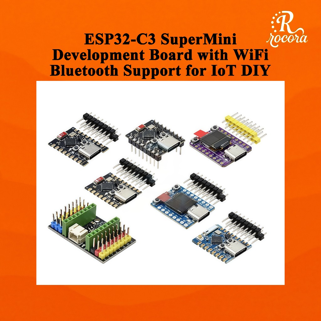 บอร์ดพัฒนา ESP32-C3 SuperMini WiFi Bluetooth สำหรับงาน IoT และ DIY