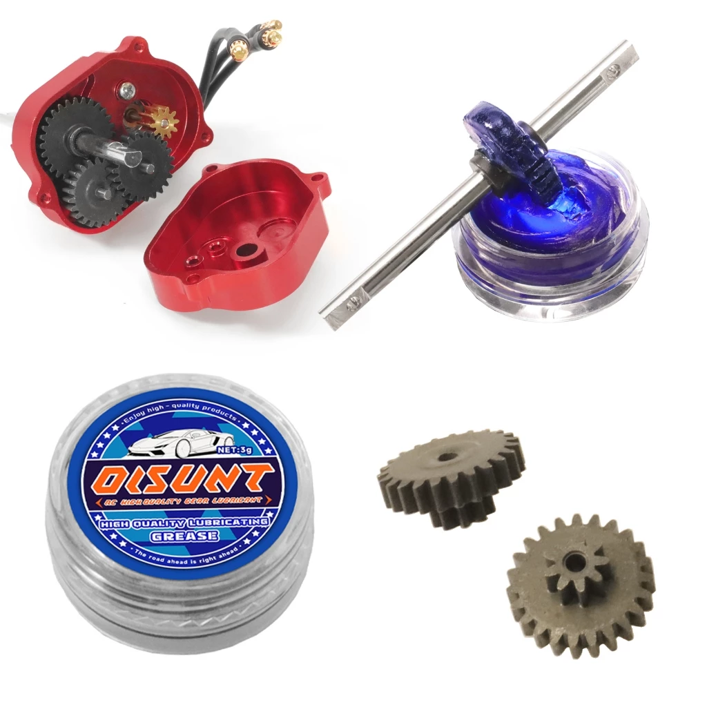 RC Car Blue Oil Lubricant เกียร์เฟืองท้าย Helical Gear น้ํามันป้องกันการสึกหรอ, น้ํามันทนอุณหภูมิสูง Super Viscous