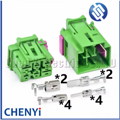 6 Pin Auto Instrument ขั้วต่อควบคุมวงจร ปลั๊กเบาะรถยนต์ 4F0937731เอฟ 4เอฟ0937741F 4F0 937 771F 4F0 7