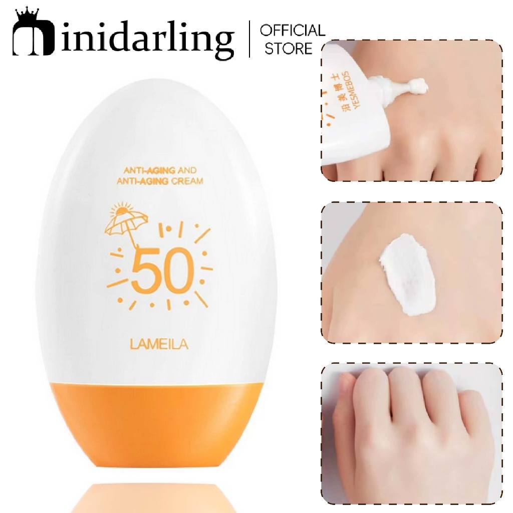 Lameila Sun Protection Oil Control double protection matte & light facial cream ชุ่มชื้นSPF50+ PA+++
