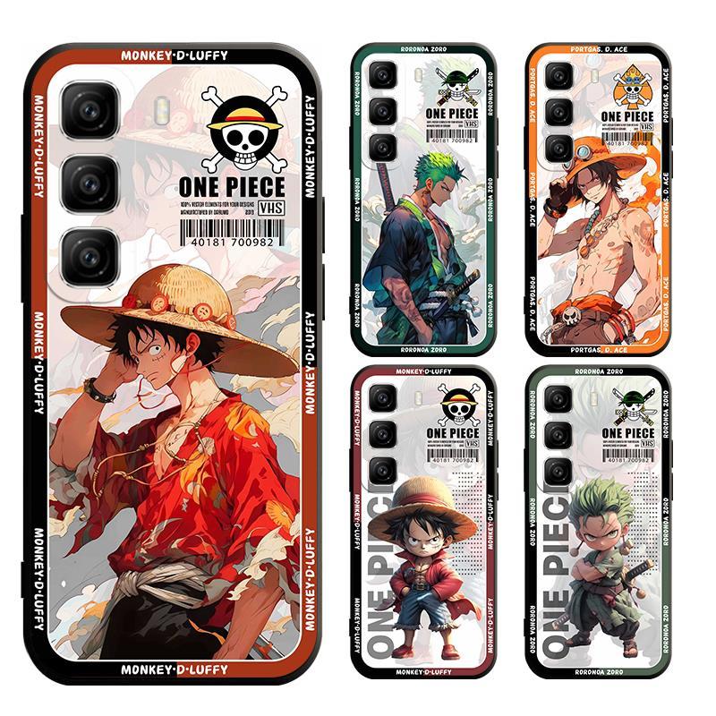 สําหรับ Infinix HOT 60 60i 50 PRO PLUS X6726B X6728 X6885 X6886 4G 5G onepiece luffy กรณีนุ่ม