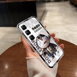 เคสสําหรับ Infinix HOT 60 60i 50 PRO PLUS X6726B X6728 X6885 X6886 4G 5G Doraemon Case Soft Cover
