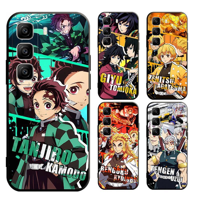 เคสสําหรับ Infinix HOT 60 60i 50 PRO PLUS X6726B X6728 X6885 X6886 4G 5G Ghost Killer Case Soft Cove