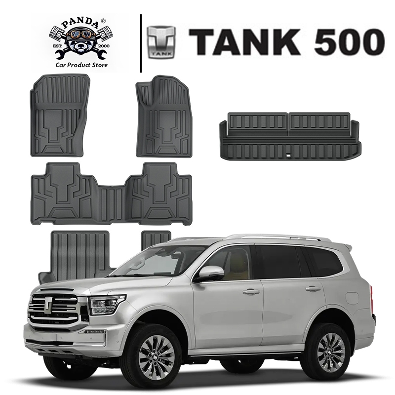 [Panda] พรมปูพื้นรถยนต์ TANK 500 [2024 – ปัจจุบัน] พรมรถยนต์ พรม วัสดุ TPE ที่เป็นมิตรต่อสิ่งแวดล้อมทนทานและต่อต้านลื่นลื่น