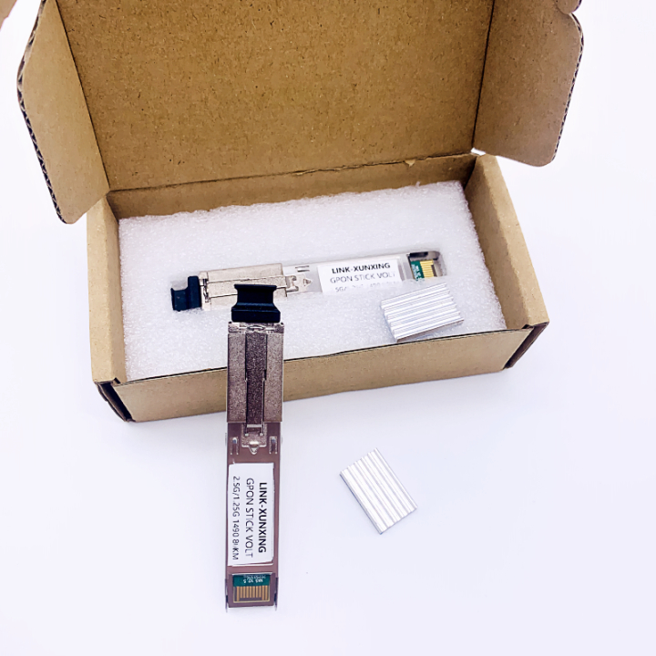 MINI GPON OLT VOLT โมดูล SFP + 1.25G OLT Optical moduleplug-and-play One โมดูล OLT SFP โมดูลออปติคัล