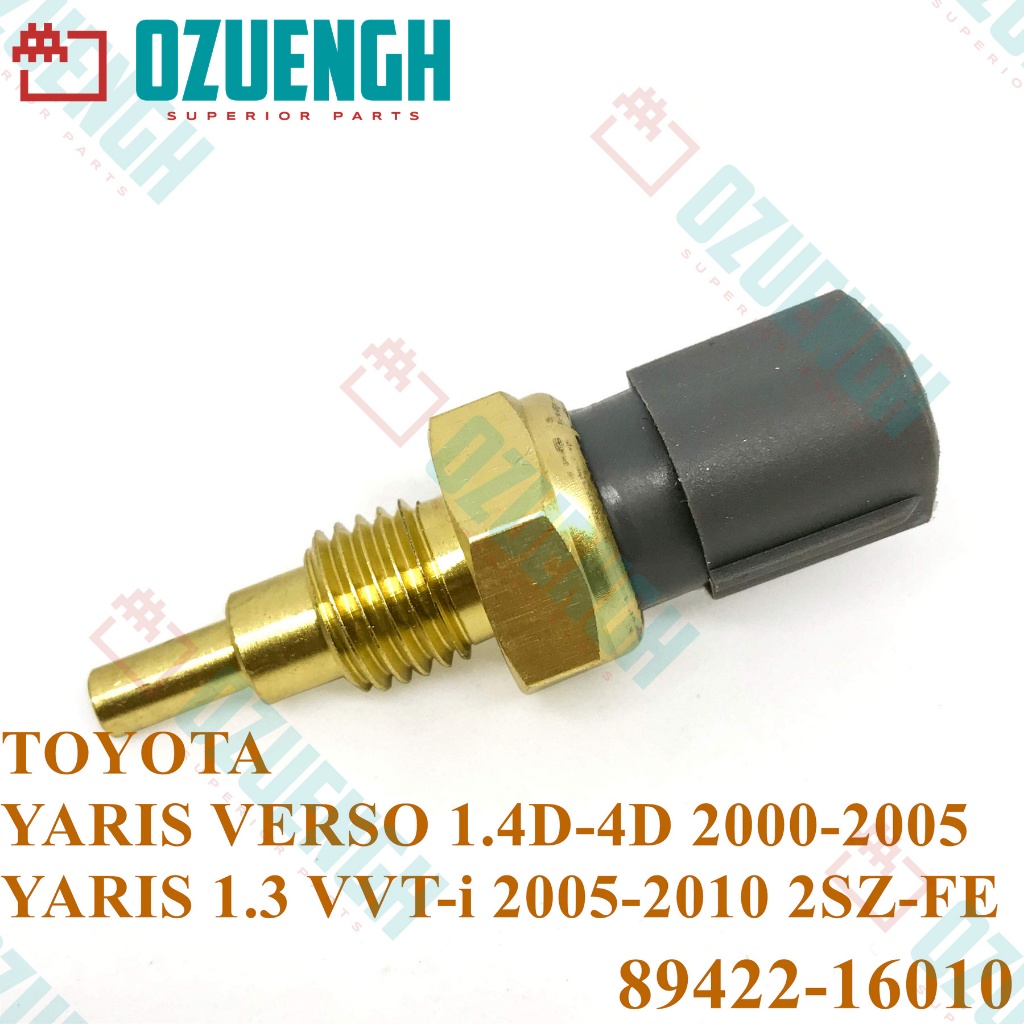 [OZUENGH] เซ็นเซอร์อุณหภูมิน้ําหล่อเย็น YARIS 1999-2017 1SZ-FE /1ND-TV/2SZ-FE 89422-16010 คุณภาพสูง