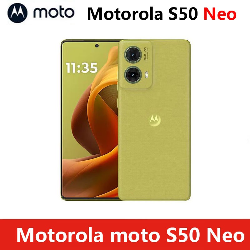 Motorola moto S50 Neo 5G โทรศัพท์มือถือ 6.7 นิ้ว POLED หน้าจอ 120Hz Snapdragon 6s Gen3 4nm Octa Core