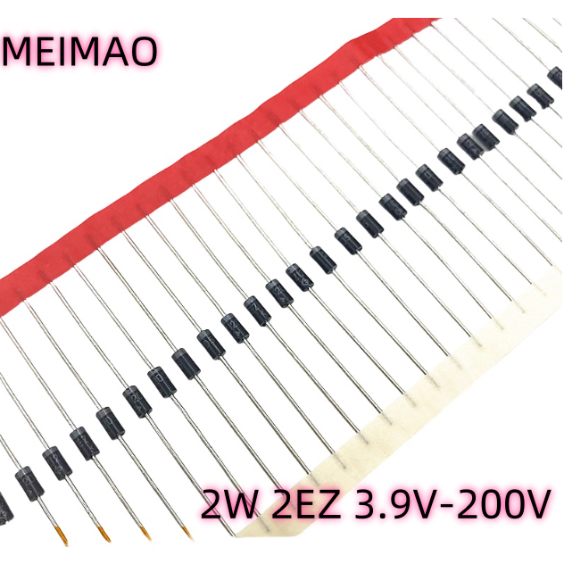 10PCS 2W In-Line เครื่องปรับแรงดันไฟฟ้าไดโอด 2EZ27D5 2EZ30D5 2EZ33D5 2EZ36D5 2EZ39D5 2EZ43D5 2EZ47D5