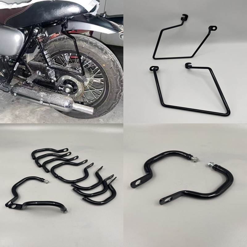Kawasaki W800 W800Cafe W800Street W650 W400 ด้านข้างกล่อง Rack Grip Rack