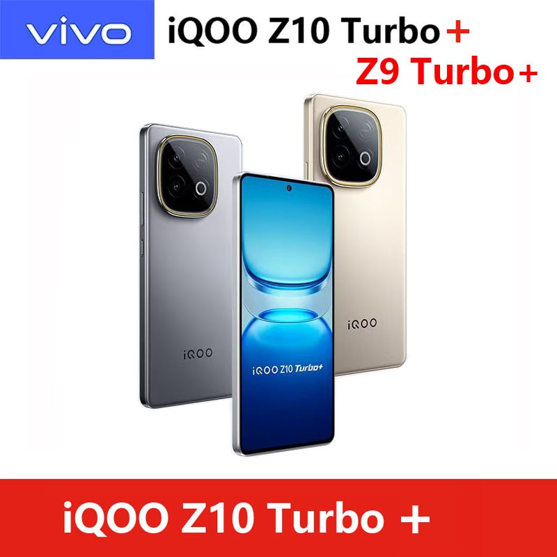 VIVO IQOO Z10 Turbo Plus 5G โทรศัพท์มือถือ / iQOO Z10 Turbo+ AMOLED 144Hz ขนาด 9400+ iQOO Z10 Turbo 