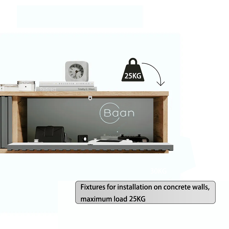 ชั้นวางของตู้วางทีวีโต๊ะทีวีขาตั้งทีวีไม้เหมาะสําหรับ55/65/75นิ้วทีวีลายออกแบบตู้ทีวีที่แข็งแกร่งแบริ่ง.พร้อมลิ้นชักปิดเปิดเงียบออกแบบเรียบง่ายวัสดุที่เป็นมิตรต่อม.ห้องนั่งเล่นตู้ทีวีส อพาร์ทเมนต์ขนาดเล็ก - รูปที่ 4