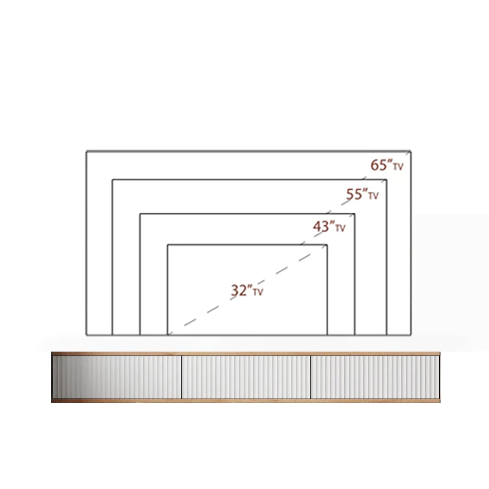 ชั้นวางของตู้วางทีวีโต๊ะทีวีขาตั้งทีวีไม้เหมาะสําหรับ55/65/75นิ้วทีวีลายออกแบบตู้ทีวีที่แข็งแกร่งแบริ่ง.พร้อมลิ้นชักปิดเปิดเงียบออกแบบเรียบง่ายวัสดุที่เป็นมิตรต่อม.ห้องนั่งเล่นตู้ทีวีส อพาร์ทเมนต์ขนาดเล็ก - รูปที่ 7