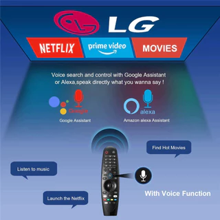 รีโมททีวี lg Magic Smart TV รีโมท magic remote lg แท้ มีคำสั่งเสียง remote tv lg มีปุ่ม Netflix