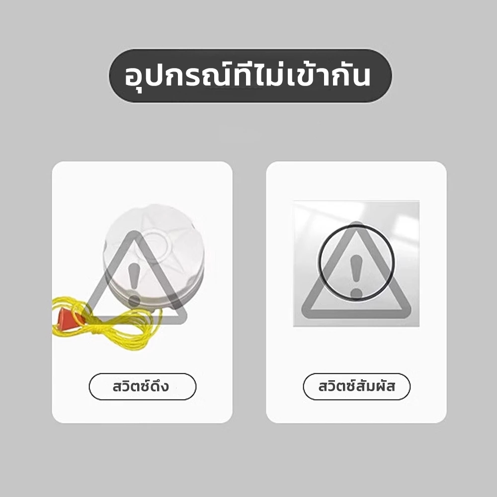 RF Remote Control Switch ปุ่มสวิตช์ไฟไร้สาย ติดตั้งง่ายด้วยกาวในตัว ปุ่มเปิด/ปิด ควบคุมระยะไกล อุปกรณ์เสริม 7 ชิ้น ราคา ถูกที่สุด ดีลบีเคเค แกลเลอรีภาพที่ 7