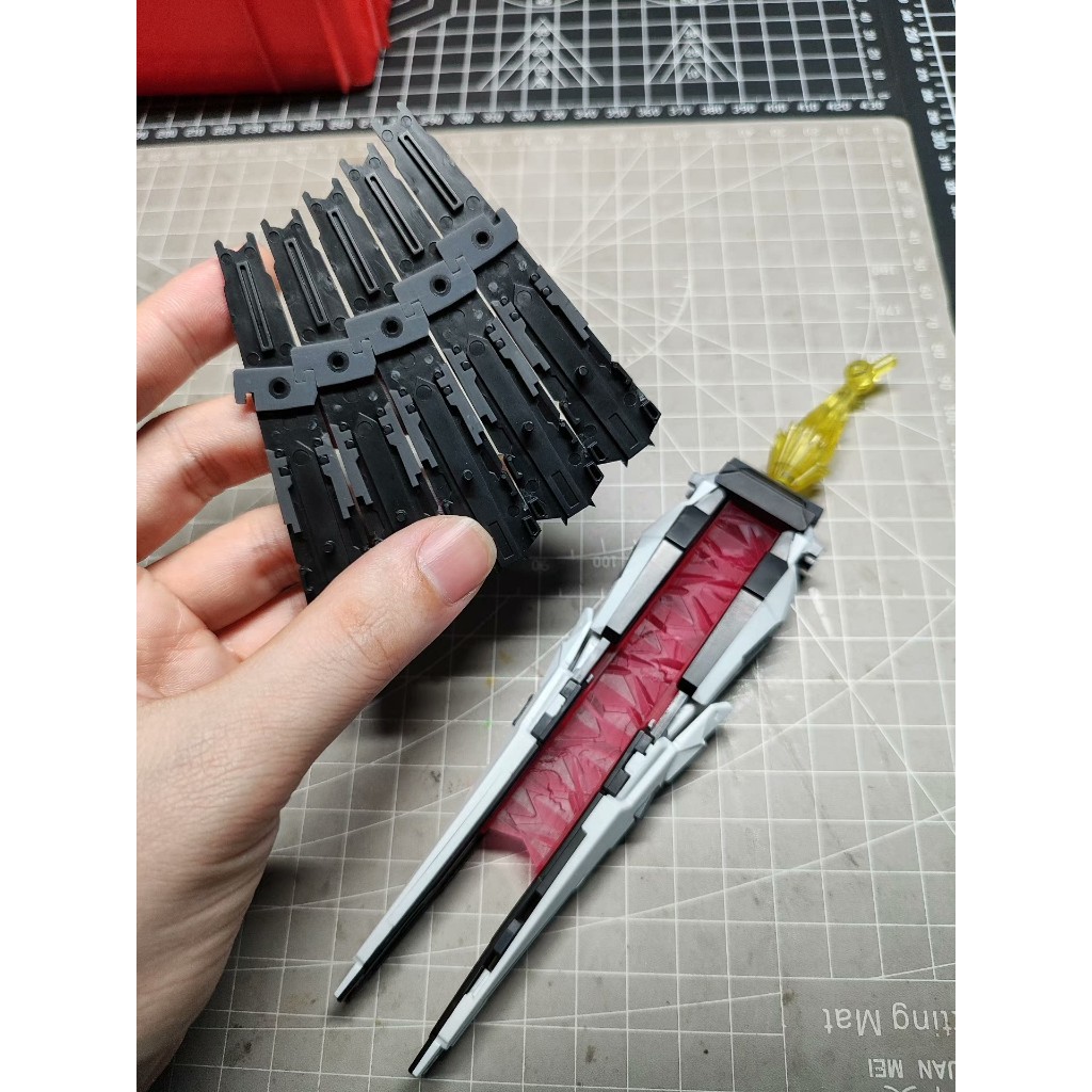 [ฐานโมเดลลุงของ McDonald STUDIO]1/100 V-TIGER RX-93 Funnel ส่วนประกอบปลั๊กอินง่าย ชิ้นเอฟเฟกต์พิเศษ 