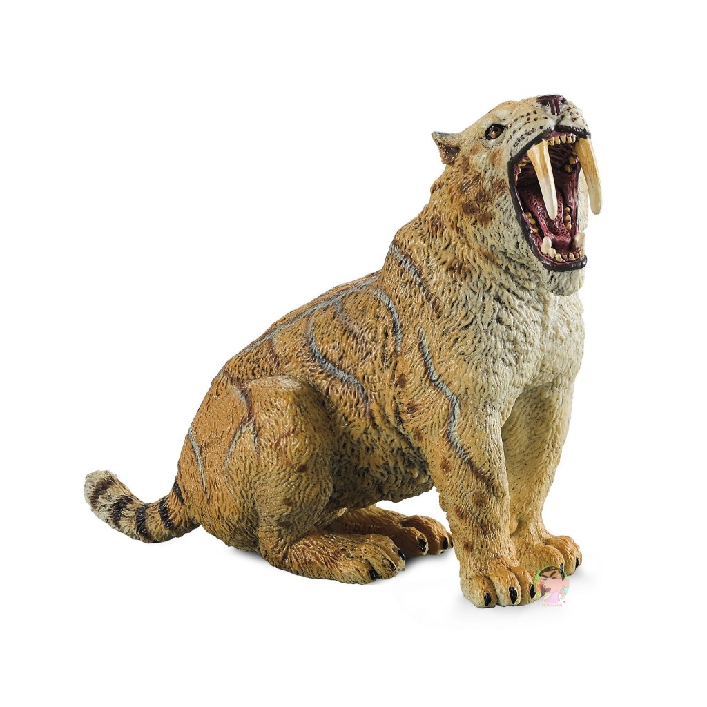 TNG Saber-toothed Tiger(Squat) Animal Model Figure
