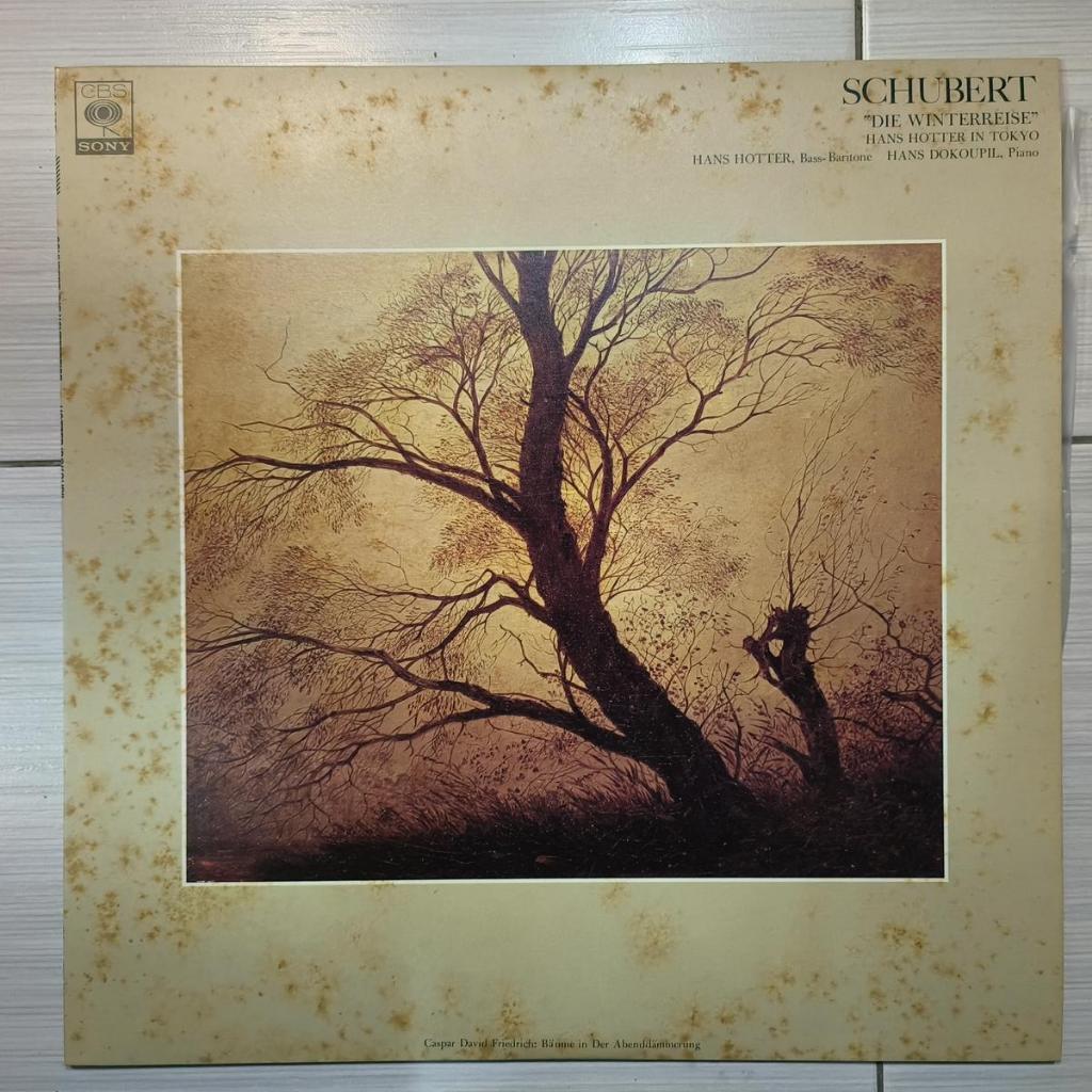 Schubert, Hans Hotter, Hans Dokoupil – Hans Hotter ในโตเกียว - Schubert "Die Winterreise" VINYL LP