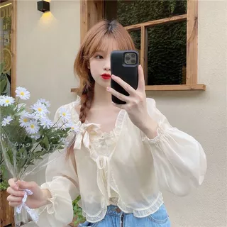 เสื้อคาร์ดิแกนผ้าชีฟองน้ําหนักเบาสําหรับผู้หญิง,เสื้อเบลาส์สีทึบ,ผ้าคลุมไหล่กันแดดแขนยาว,ผ้าคลุมชายหาด
