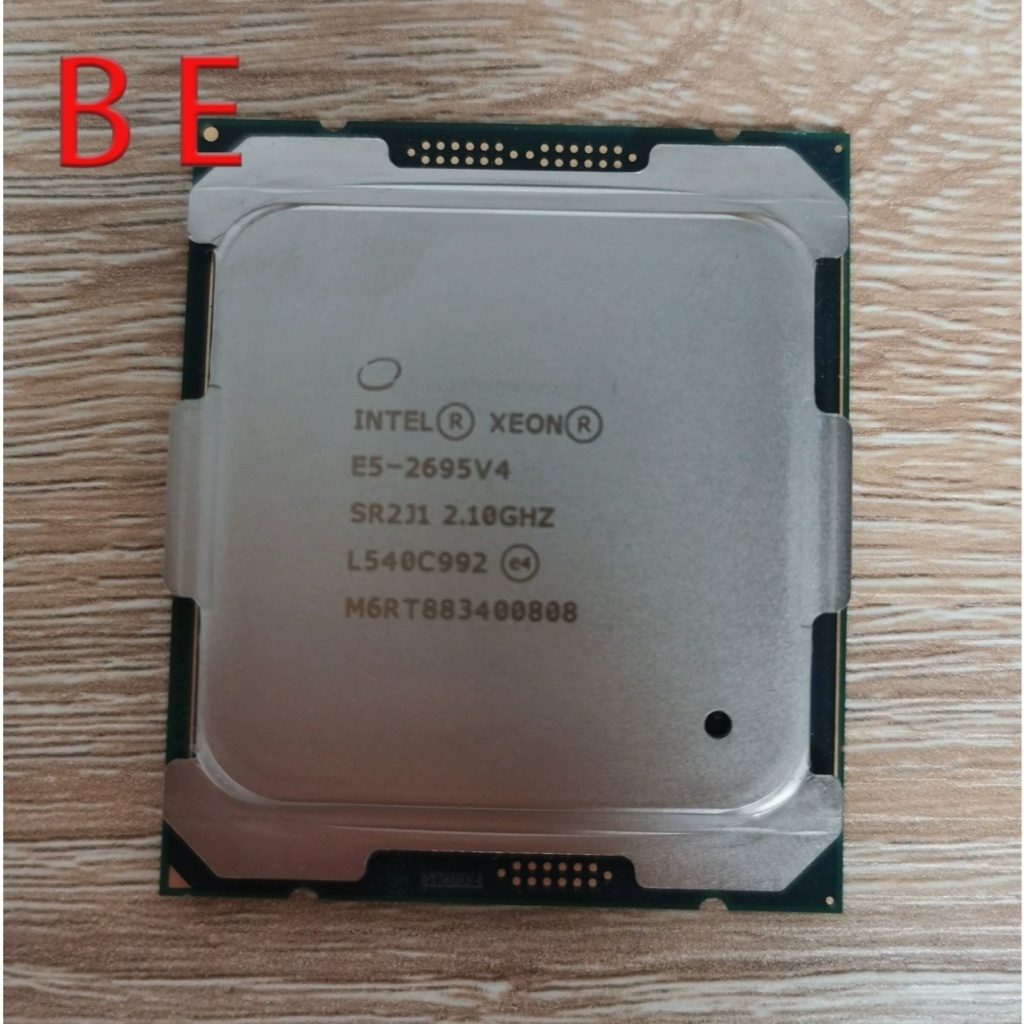 Xeon E5-2695 v4 LGA 2011-3 เซิร์ฟเวอร์ CPU โปรเซสเซอร์ 18C 36T SR2J1 2.1GHz 45MB เซิร์ฟเวอร์