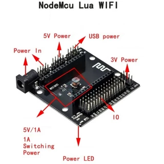 โมดูล WiFi ESP8266 NodeMCU V3 Lua พร้อมชิป CH340 บอร์ดพัฒนา IoT