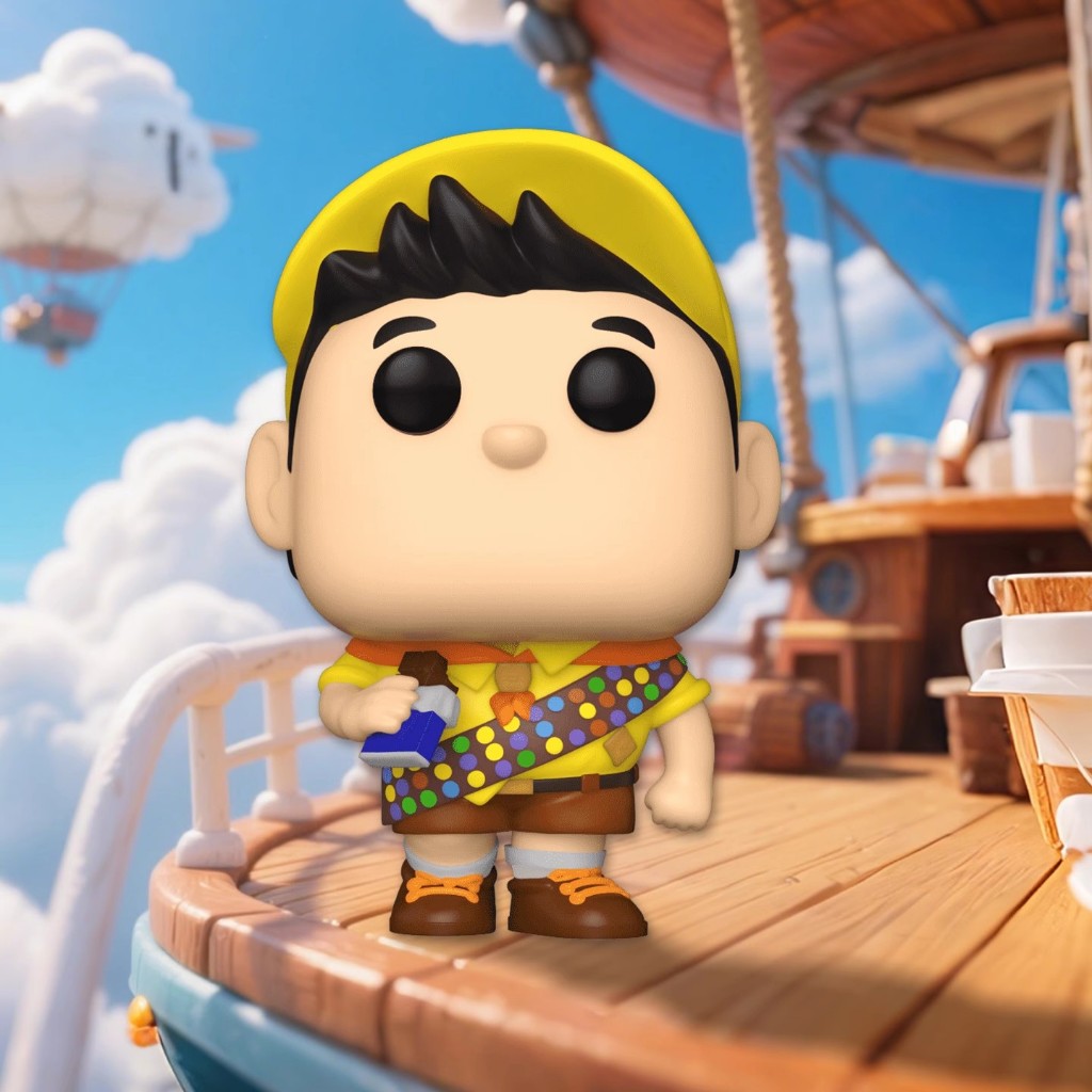 Funko pop Up Russell Carr เครื่องประดับรูปสะสม