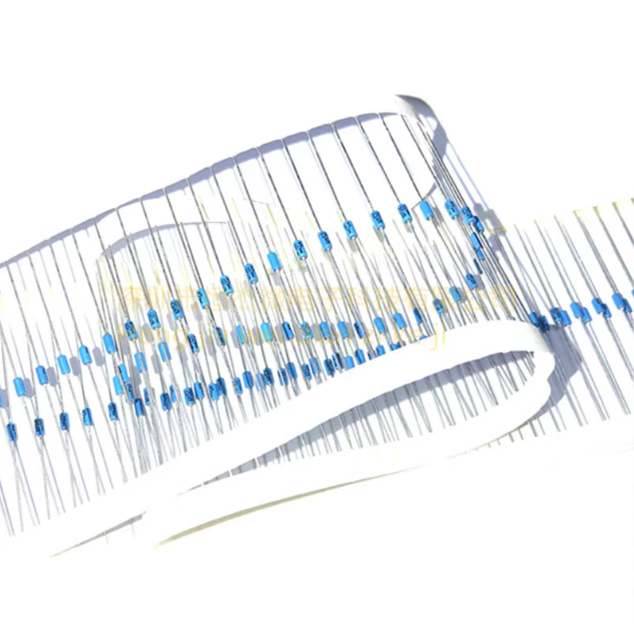 5-50PCS In-Line Diode Blue Trigger Tube DIP DB3 DB4 BAT41 BAT42 BAT43 BAT46 BAT47 BAT48 BAT45 BYV10-