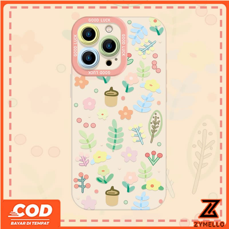 สําหรับOPPO Reno14F Reno14 Pro Reno 13F Reno13 Pro Reno12 F Reno 11F Reno10 Reno8Z Reno7Z Reno8T Reno5 Reno4 Reno6zขนาดเล็กสดดอกไม้กันกระแทกTPUโทรศัพท์มือถือกรณี