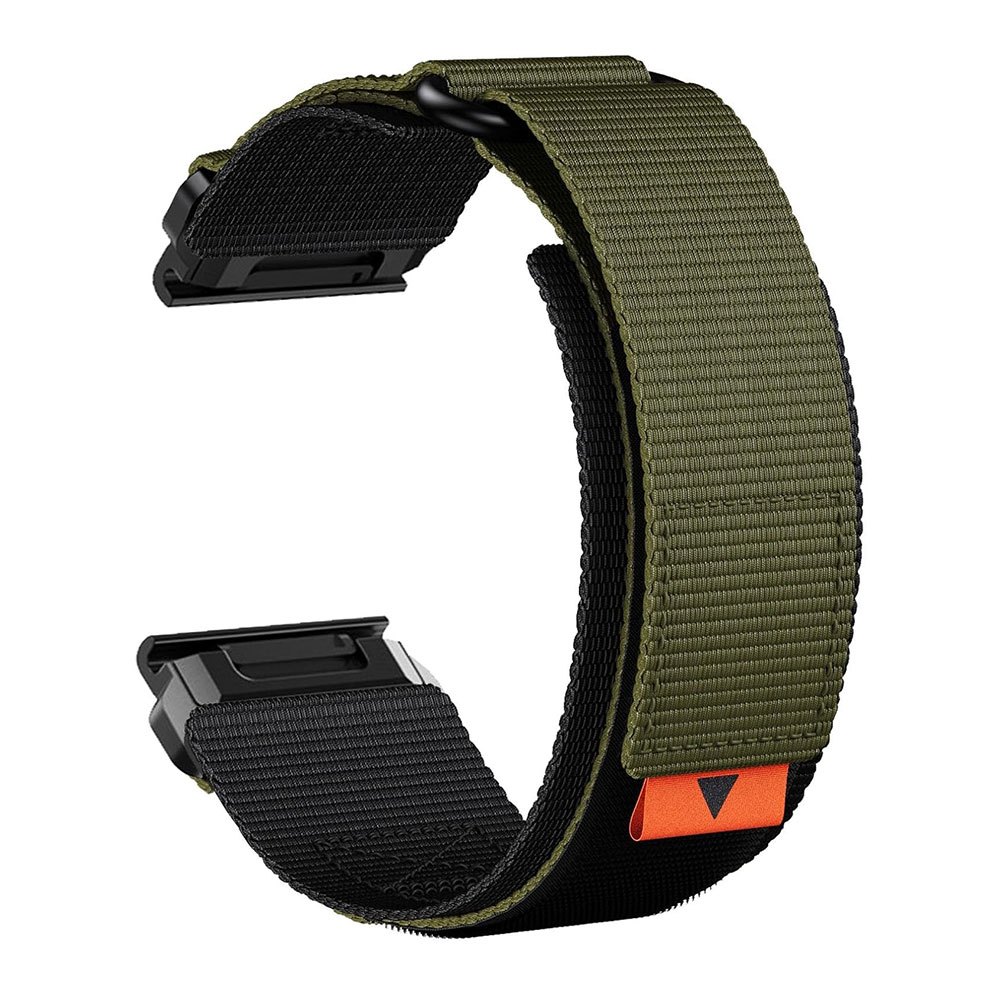 ยุทธวิธีสายรัดไนลอน QuickFit 22 มม.26 มม.สร้อยข้อมือสําหรับ Garmin Fenix 8 51 มม.7X 7 Pro 6X 6 Pro 5 5X Plus Tactix 7 Enduro 2 Descent Mk3i Mk2i Watchband