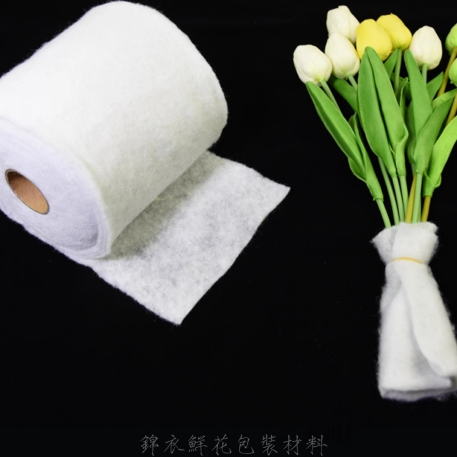 ช่อดอกไม้ Water-Keeping Cotton Roll Water-Keeping Fresh-Keeping Packaging Material Flower Shop Water