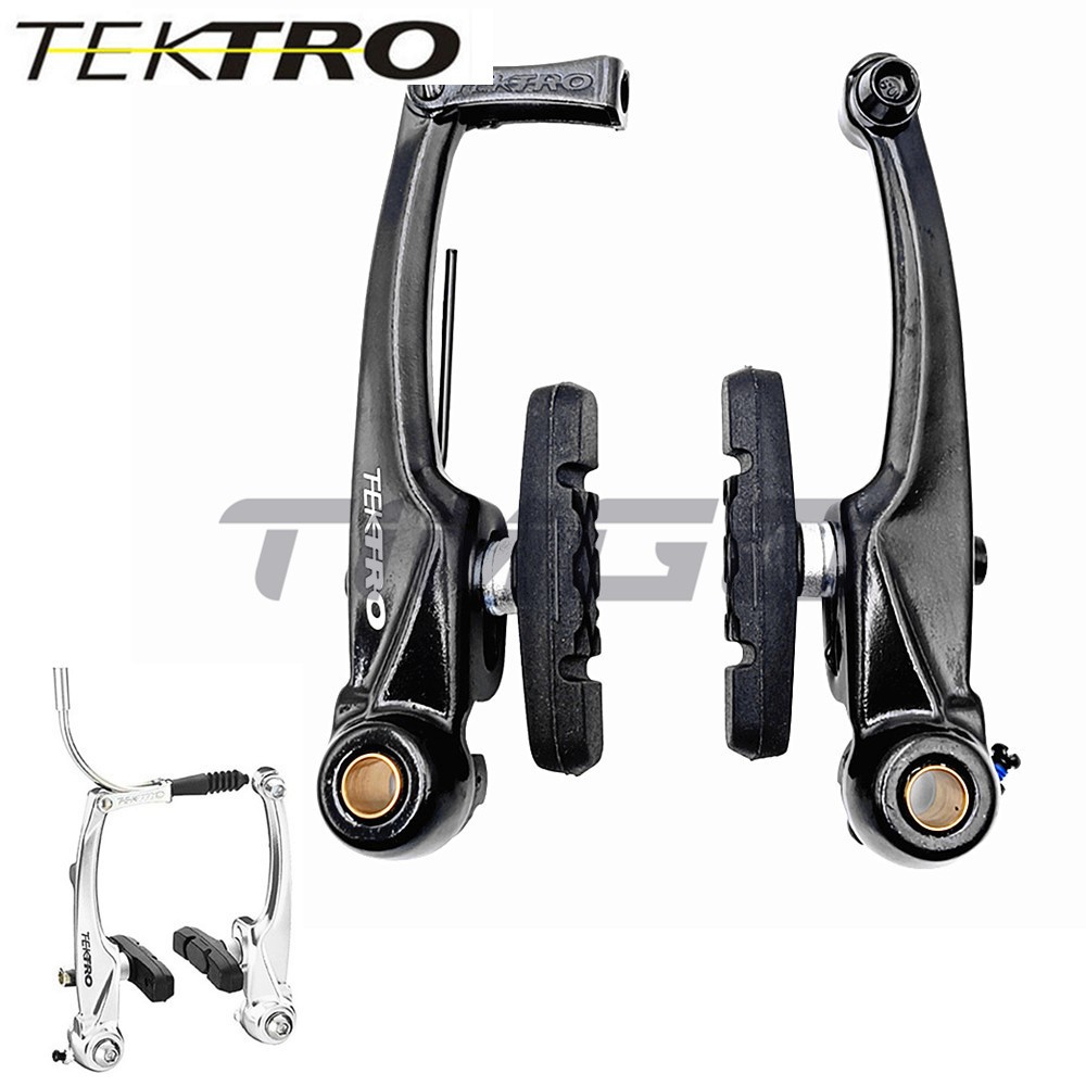 Tektro C310 MTB City Trekking Bike V-Brake Caliper อลูมิเนียม 110 Arch สีดํา/เงิน