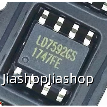 2 ชิ้นนําเข้า LD7592GS LD7592 ใหม่ชิปจัดการพลังงาน LCD SOP-8 patch